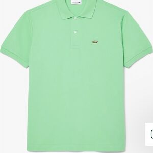 Lacoste Men's Light Lime Green Short-Sleeve Polo